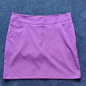 Antigua Purple Mini Pencil Skirt Casual